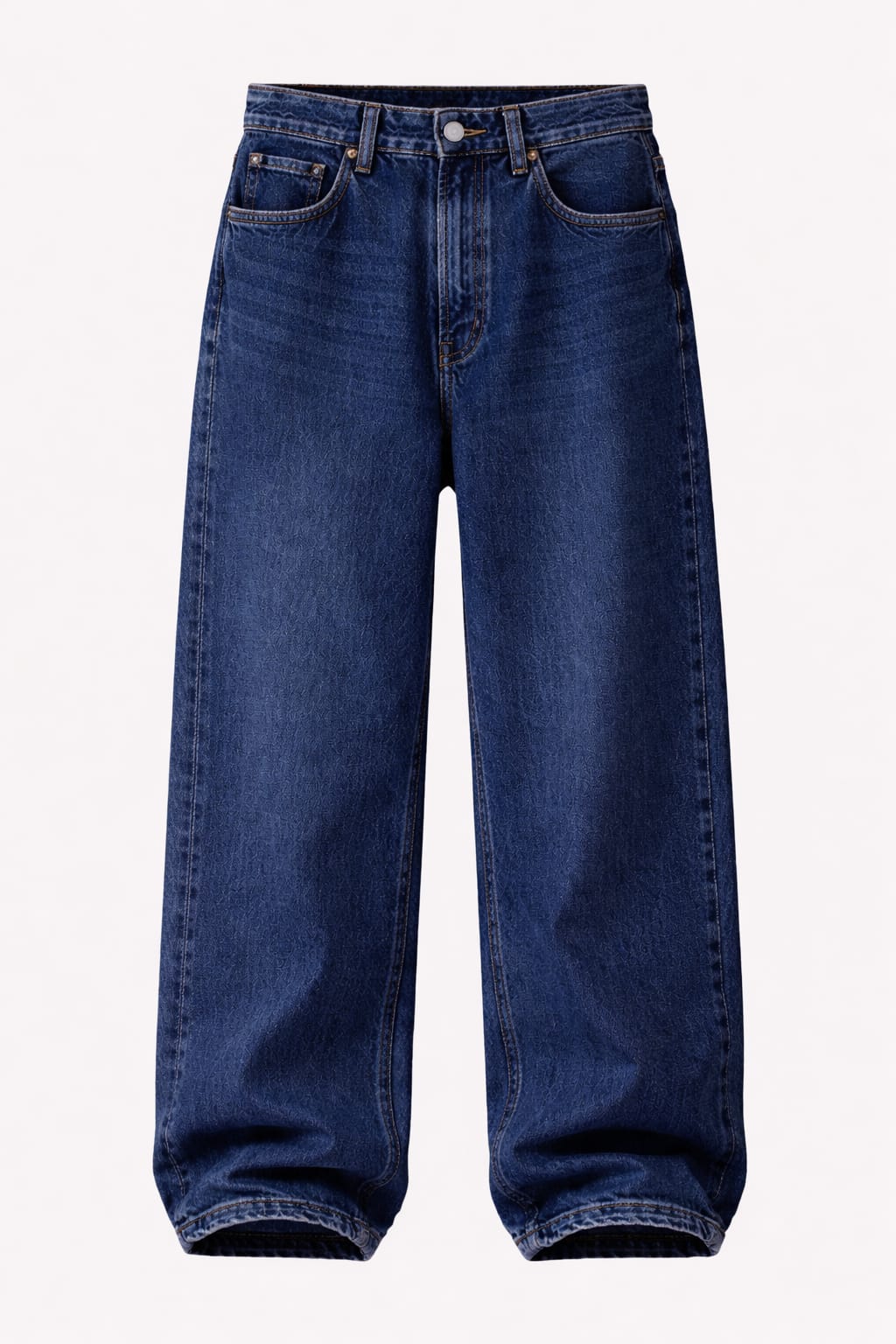Classic Blue Straight Fit Men’s Denim Jeans