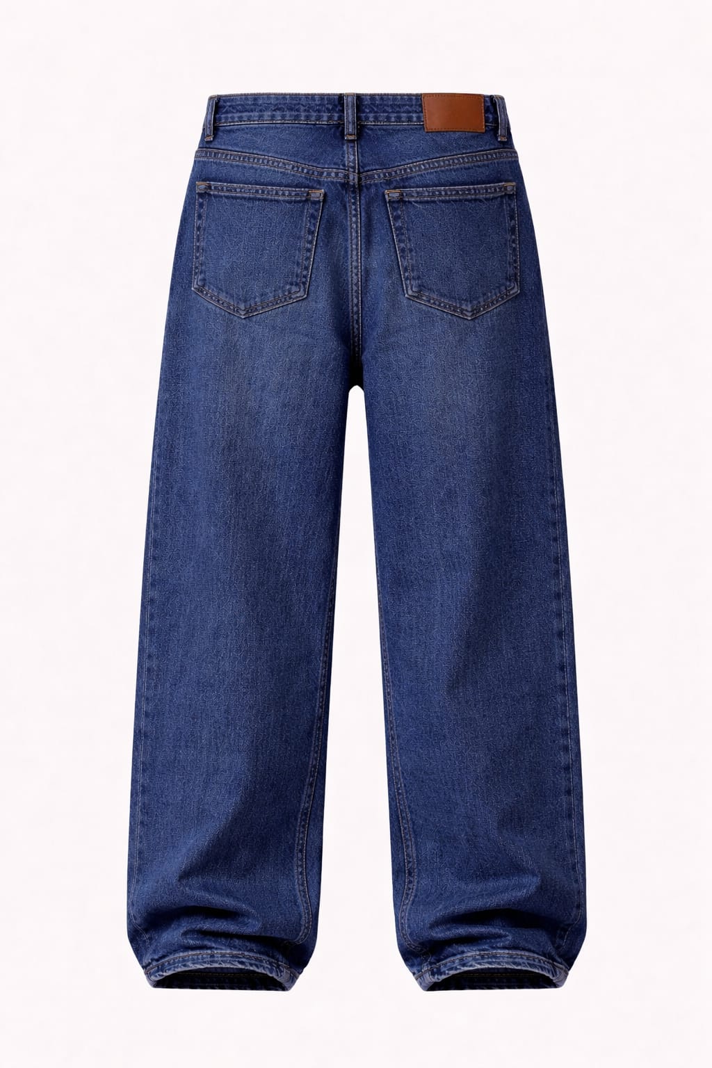 Classic Blue Straight Fit Men’s Denim Jeans