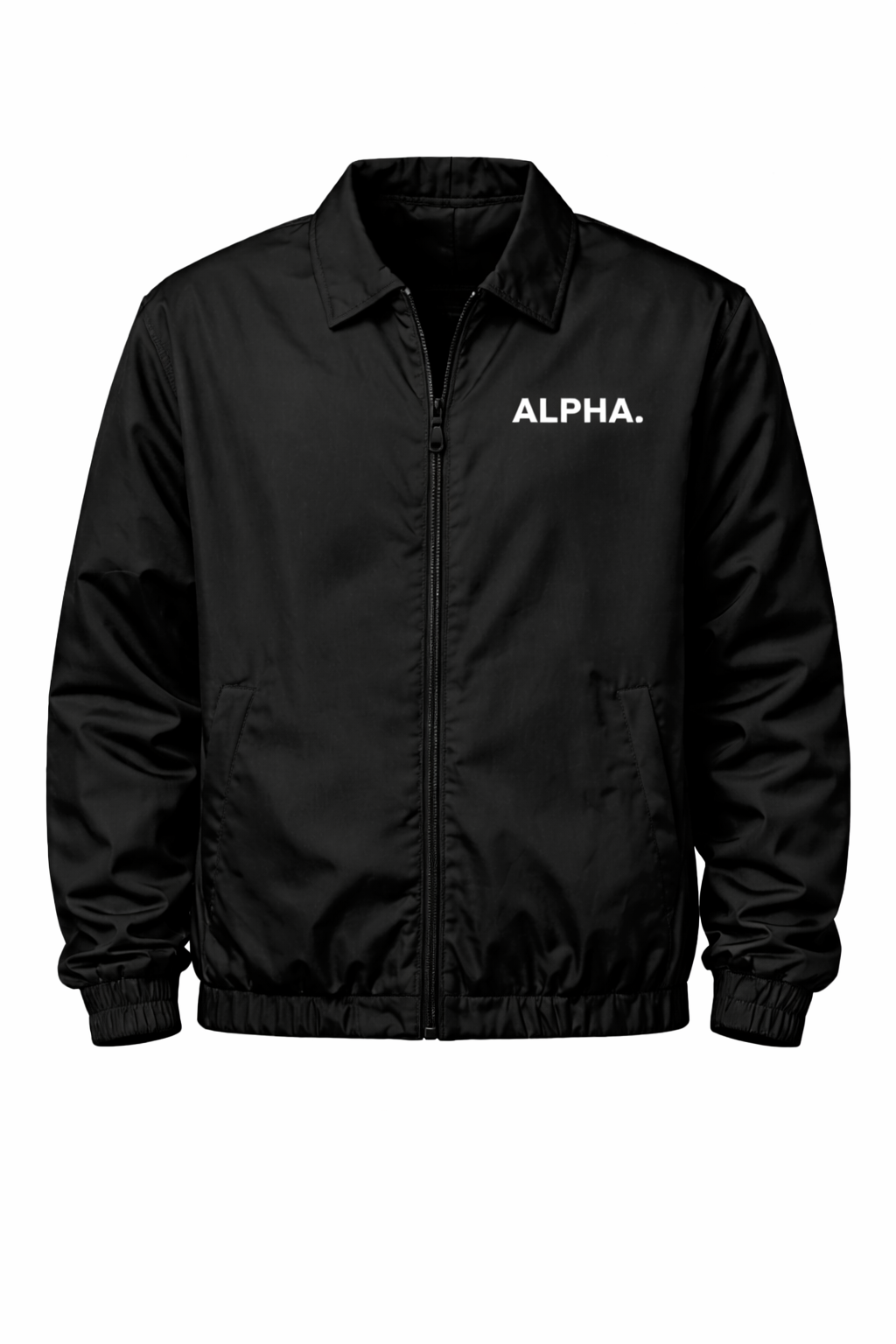 Classic Black Zip Jacket